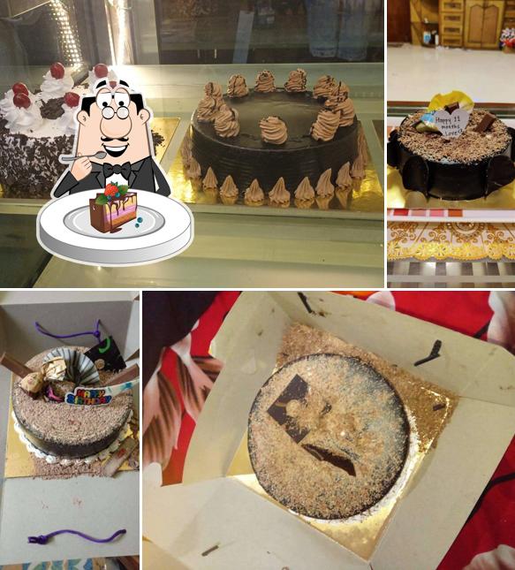 Chocolate cake at Tom and Jerry Cake Shop