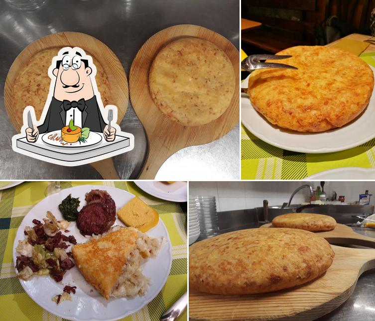 Cibo al Trattoria "Da Nando" Bellazoia