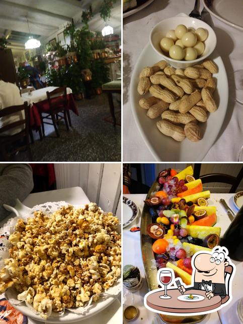 Platti al Trattoria Dall'Antonia