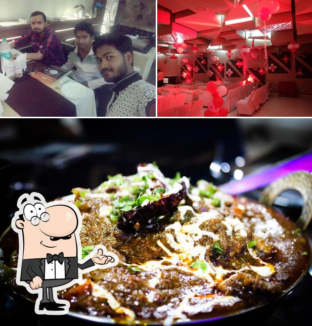 Among different things one can find interior and pizza at Treat Restaurant