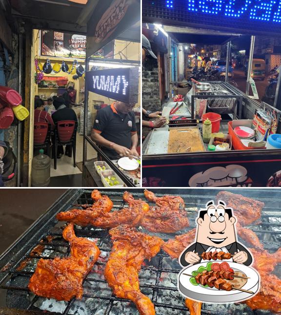 Among various things one can find food and beverage at Yummy Kebab