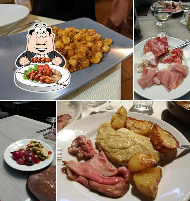 Cibo al Ristorante Bar Ranch Augusto