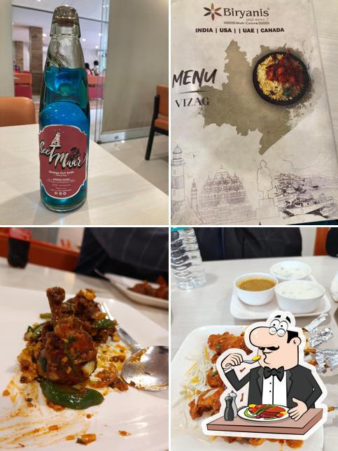 Food at Biryanis and More