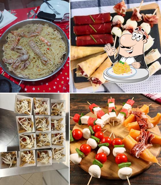 Spaghetti alla carbonara al La Dea Bendata