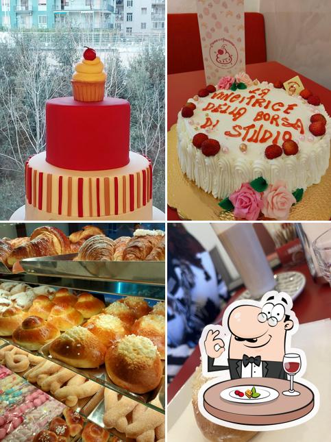 Platti al Crema e Amarena Caffetteria Pasticceria di Nando Roma e Jole Scudo