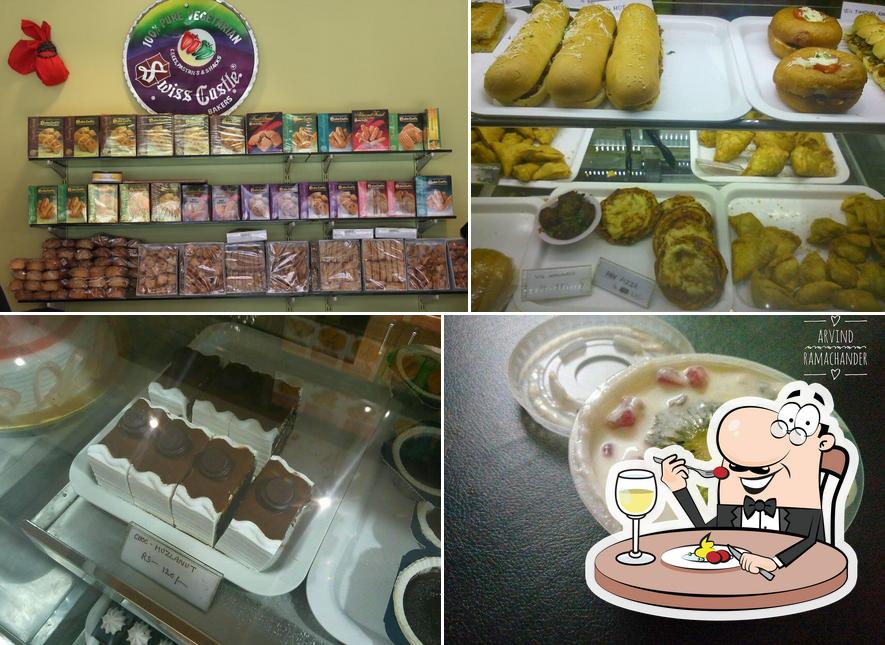 Food at Swiss Castle Bakery, West Marredpally
