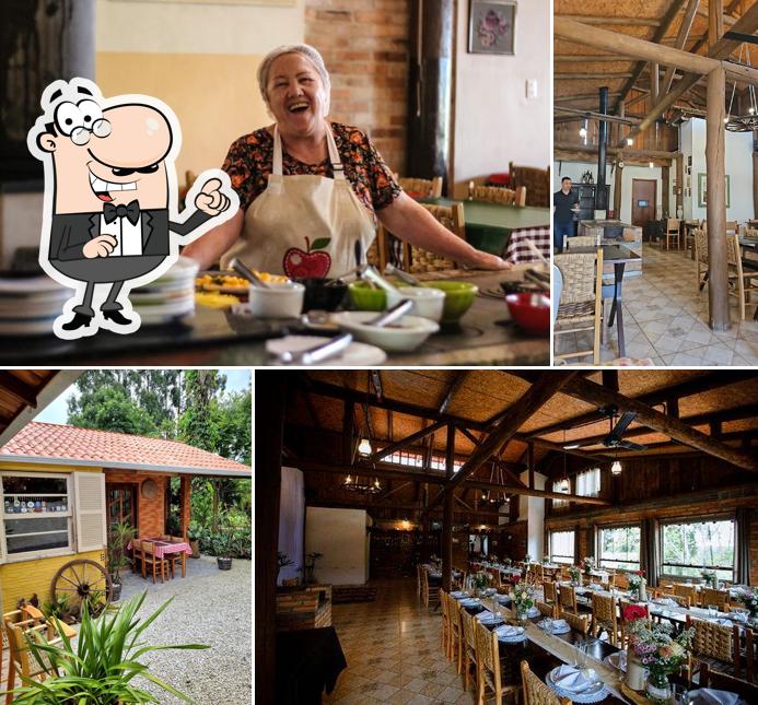 Veja imagens do interior do Restaurante e Café Colonial É da Pam