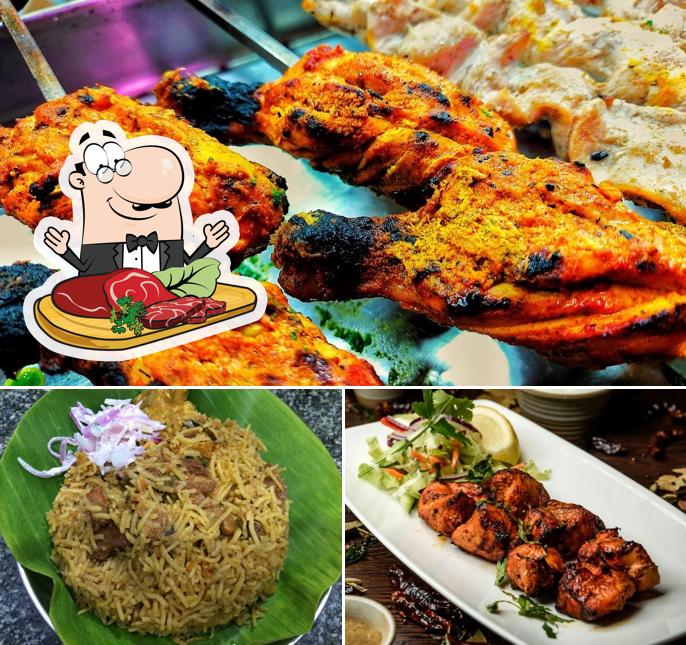 There’s a variety of meals for meat lovers