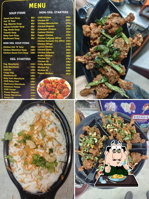 Food at Lucky Biryani House