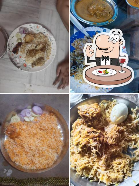Food at New Arsalan Biryani