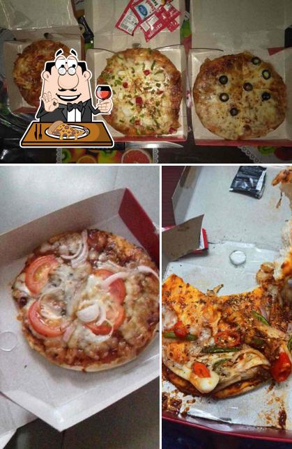 Get pizza at Pizza Box
