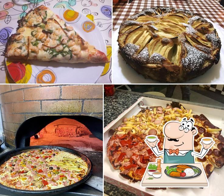 Platti al Pizzeria Da Valentino