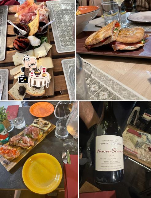 Platti al Il Calice dei Grulli. Enoteca a Catania