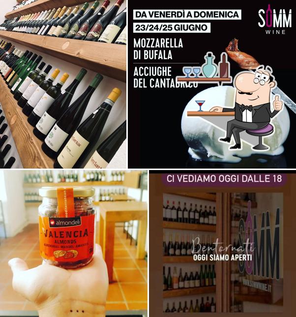 Gli interni di Somm Wine