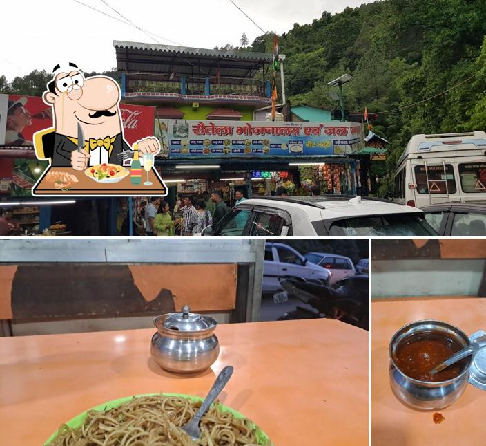 The picture of food and exterior at Rautela Restaurant Bhowali