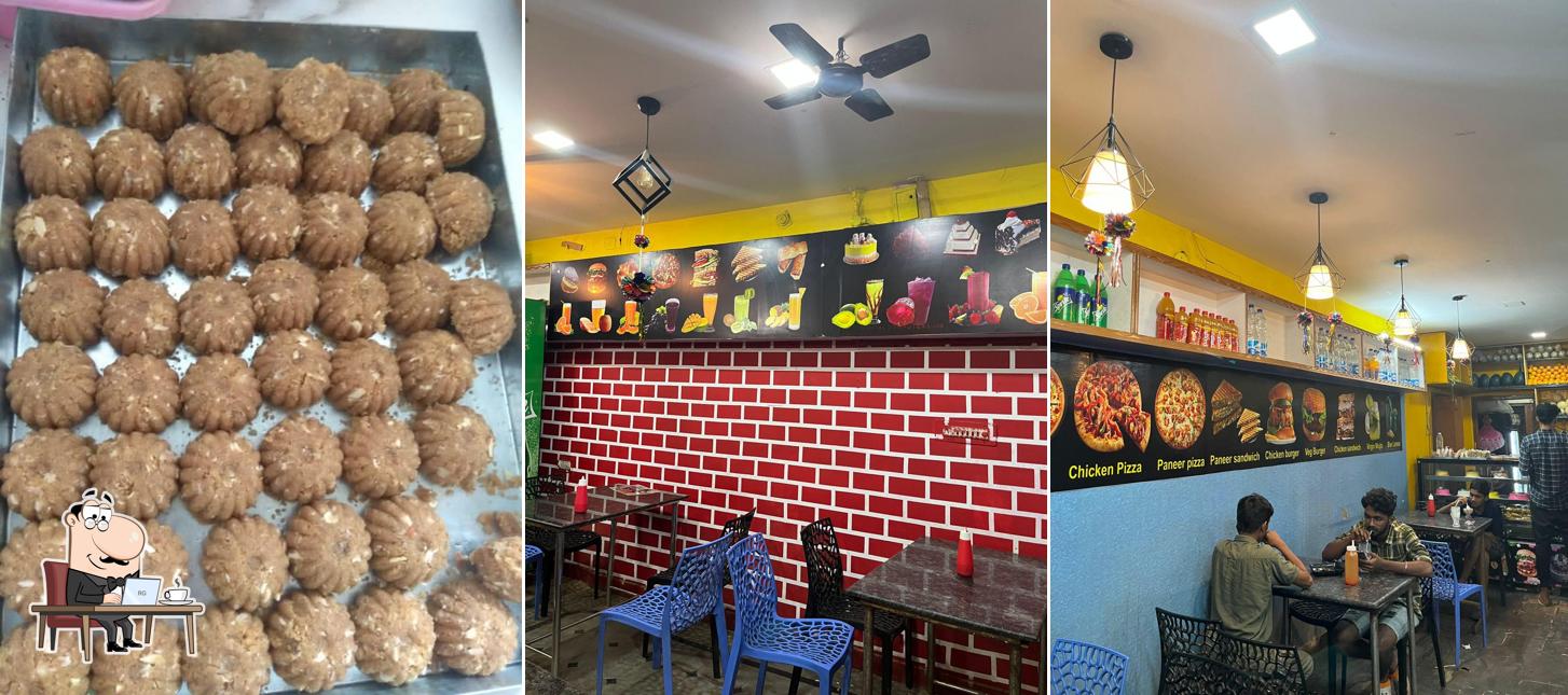 The interior of BAKE AND JUICE BAR