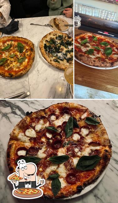 Ordina tra le molte varianti di pizza