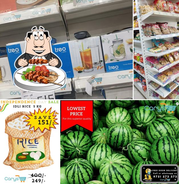 Food at Carys3 Supermarket