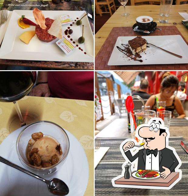 Guarda la foto che presenta la cibo e bevanda di Hotel Aletsch