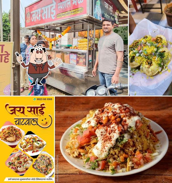 Food at Jaysai Chaatwala