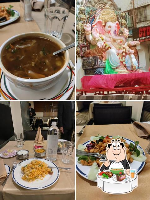 Hot and sour soup at Minerva Grand Hotel - Secunderabad