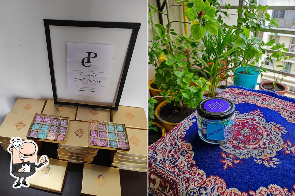 The interior of Pranshi Confectionery