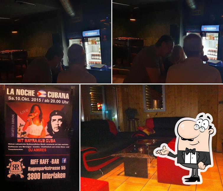Gli interni di Riff Raff Bar