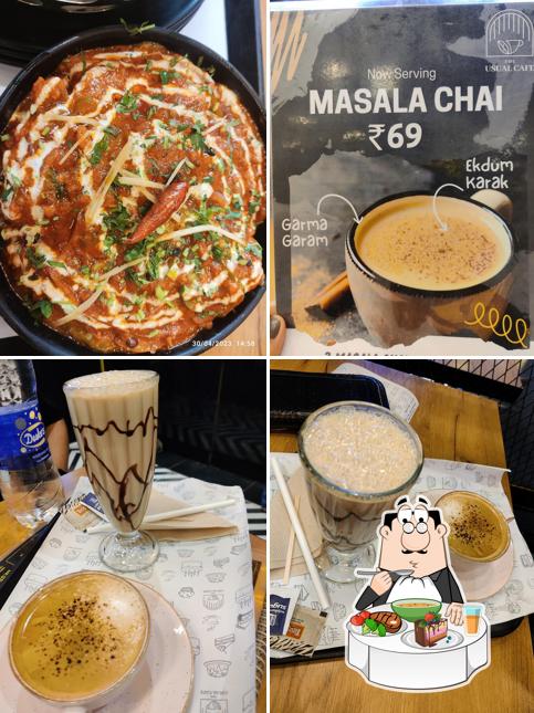 Hot and sour soup at The Usual Cafe