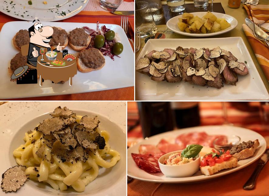 Cibo al Trattoria Cavour 42