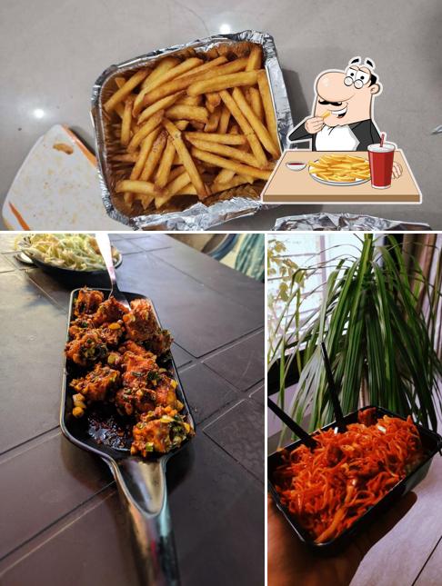 French fries at Trishiv Chinese Corner