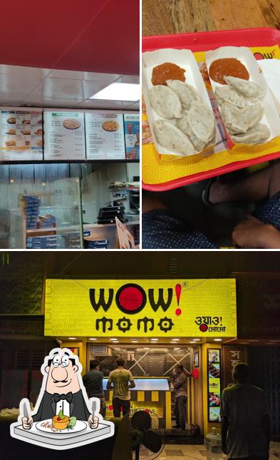 Take a look at the picture depicting food and interior at Wow! Momo (Malda)