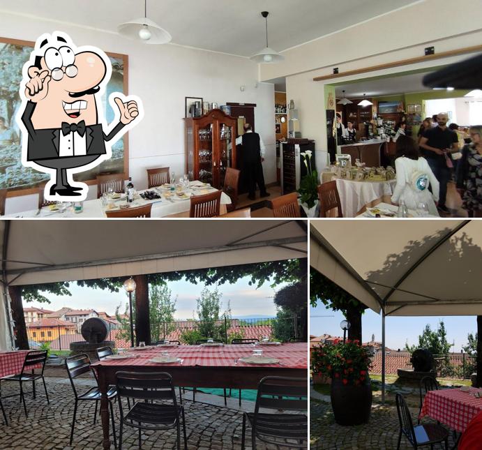 Gli interni di Ristorante La Terrazza Sul Canavese