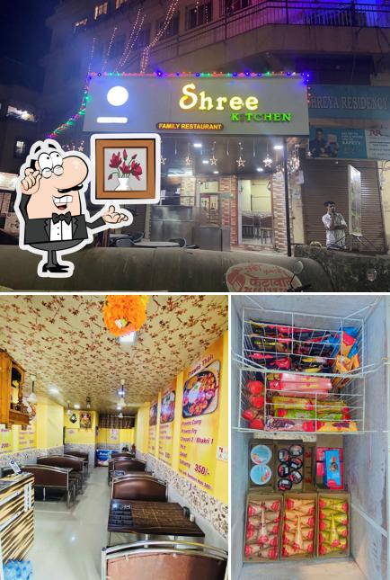 Among various things one can find interior and food at Shree Kitchen And Family Restaurant