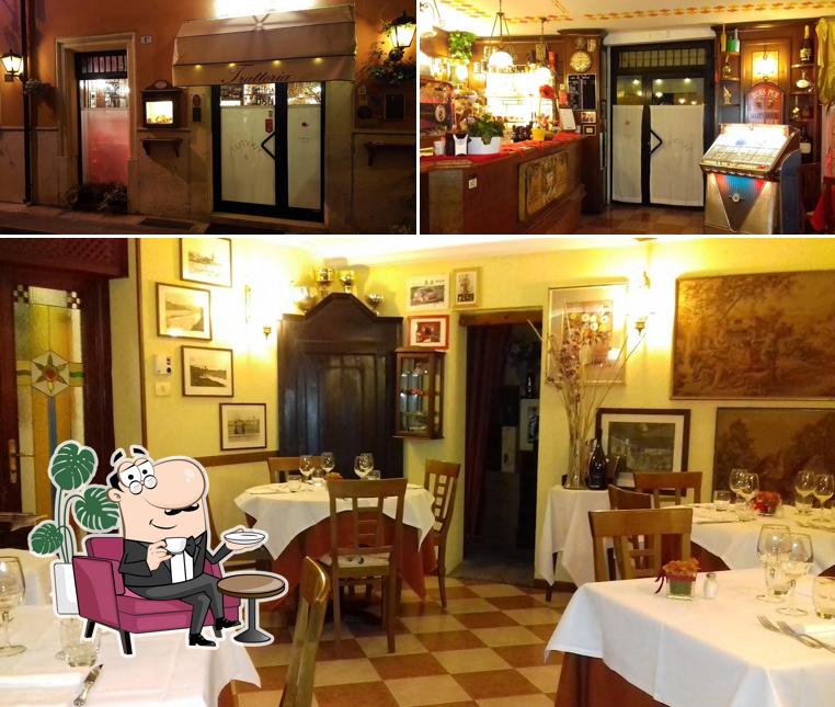 Gli interni di Al Bersagliere