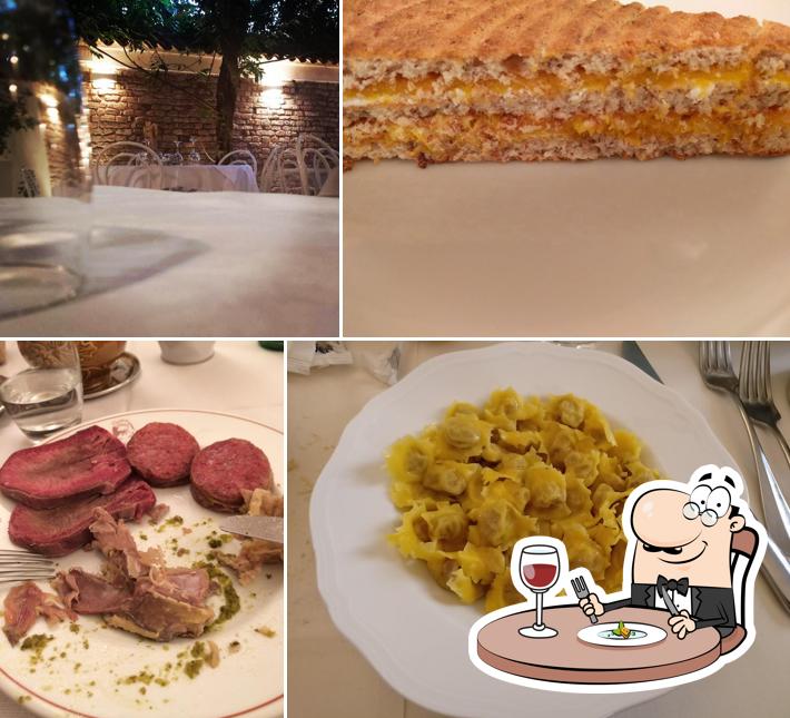 Cibo al Trattoria Due Cavallini