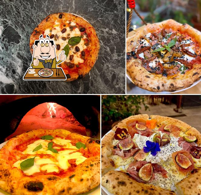 Scegli tra le molte varianti di pizza