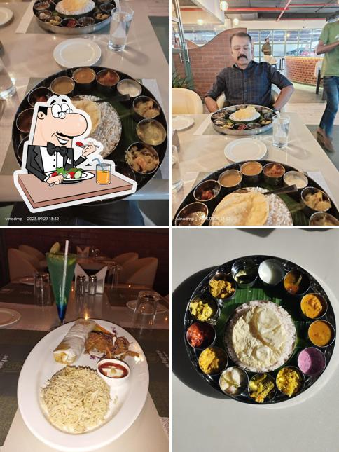 Food at Achayan's Fine Dine Restaurant