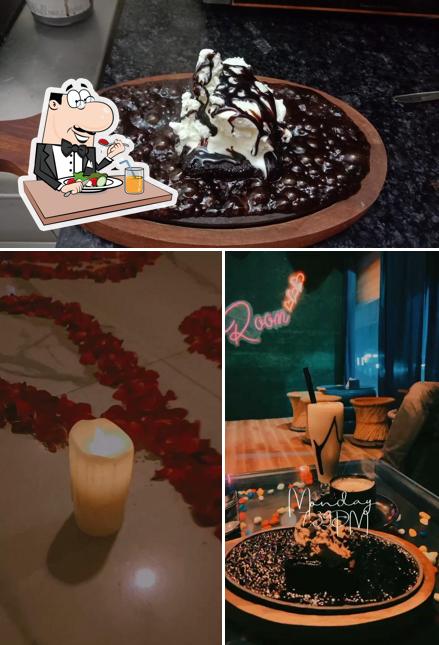 Food at Cafe crush Room