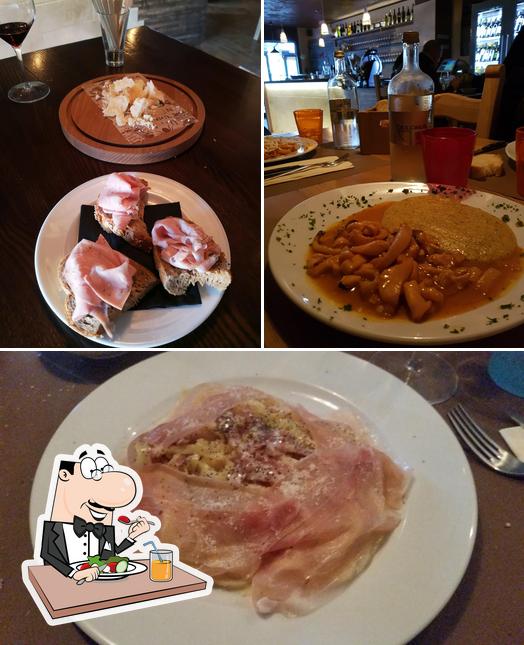 Cibo al Enoteca La Cantina