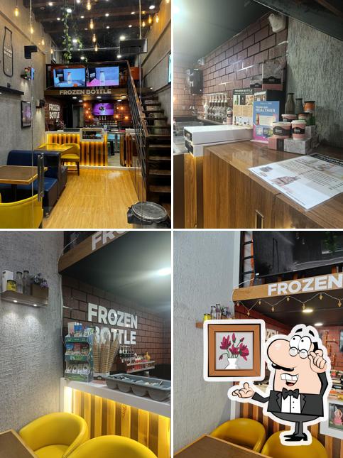 Check out how Frozen Bottle - Milkshakes, Desserts, and Ice Cream looks inside