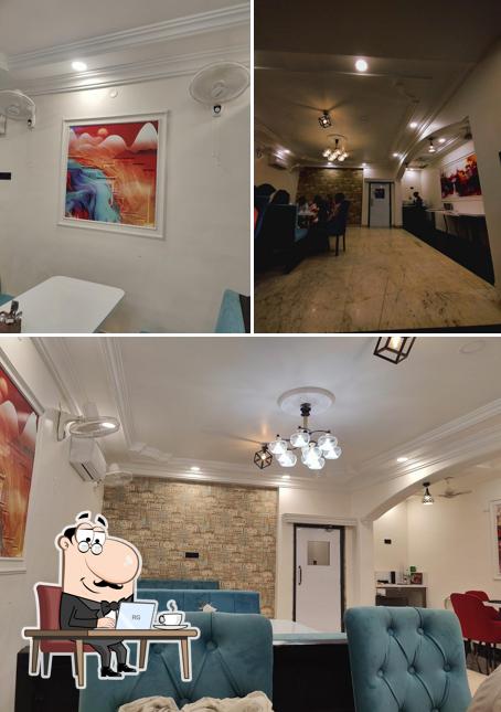 The interior of Gwaala Restaurant