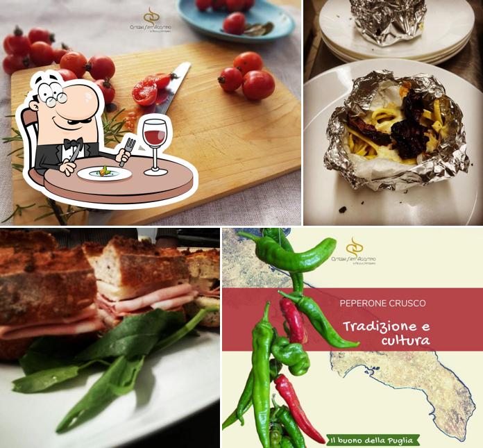 Platti al Osteria Sant'agostino di Nicola Santeramo