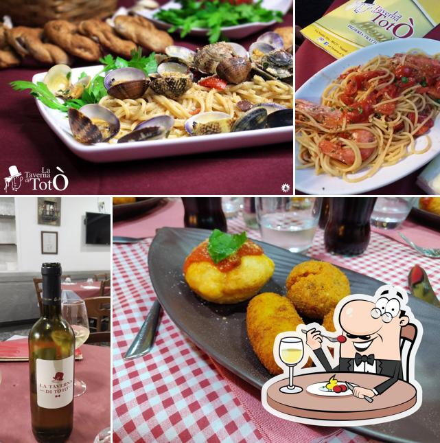 Platti al La Taverna di Totò