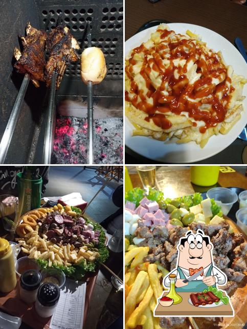 Costelas de porco em Free Way Lanches