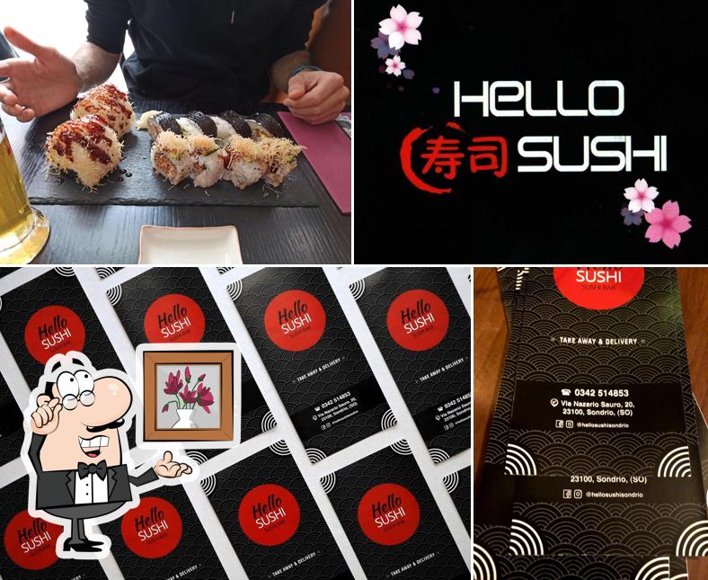 Gli interni di Hello Sushi - Sushi Bar