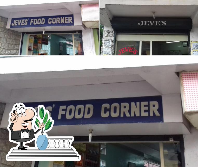 The exterior of Jeves' Food Corner