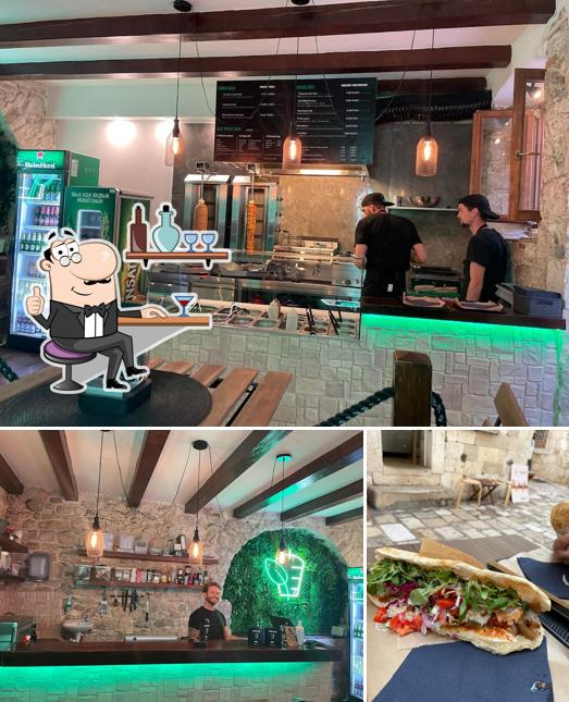 Dai un'occhiata agli interni di Kebab Factory Hvar