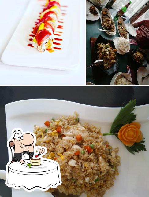 Kitajska restavracija Zmajevo Mesto serve un'ampia varietà di dessert