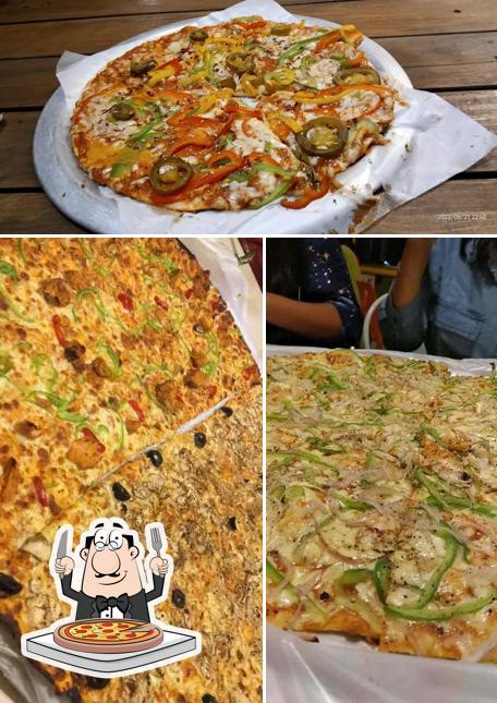 Try out different types of pizza