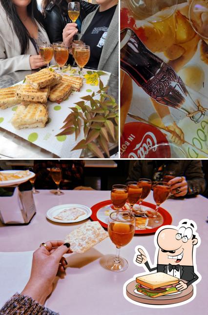 Toast al formaggio al Osteria Do Spade